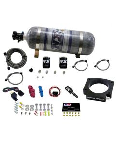 Nitrous Express 15-17 Ford Mustang GT350 5.2L Nitrous Plate Kit w/12lb Bottle - 20953-12