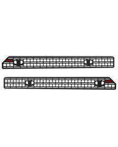 BuiltRight Industries 2022+ Rivian R1T Crossbar Mounted Molle Panel Kit - 102708