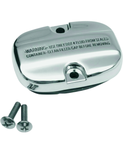 Bikers Choice 08-Up Touring Chrome Master Cylinder Cover - 482990