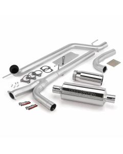 Banks Power 04-14 Nissan 5.6L Titan (All) Monster Exhaust System - SS Single Exhaust w/ Chrome Tip - 48123
