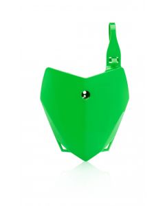 Green Front Number Plate for Kawasaki KLX110 2010-2020