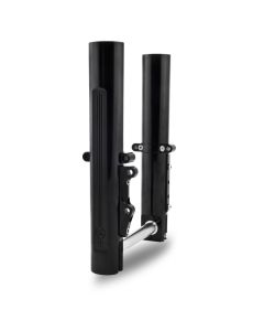 Performance Machine 14-Up FL Lower Leg Assembly - Black Ano - 0208-2096-B