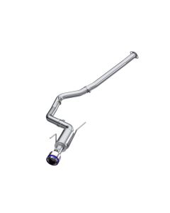 MBRP 3" Catback Single Rear Exit w/ Burnt End Tips Subaru Impreza | WRX | STI 2011-2014- MBRP-S48033 - S48033BE