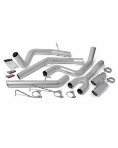 Banks Power 14-15 Dodge Ram 1500 3.0L Diesel Monster Exhaust System - SS Dual Exhaust w/ Chrome Tips - 48602