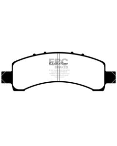 EBC 02 Cadillac Escalade 5.3 (Akebono rear caliper) Extra Duty Rear Brake Pads - ED91667