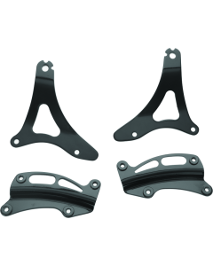 Kuryakyn Quick Release Attachment Point Kit 14-Up Touring Models Black - 7089