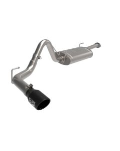aFe 16-22 Toyota Tacoma Apollo GT Series 2.5in. - 3in. 409 SS Cat-Back Exhaust System w/ Black Tip - 49-46063-B