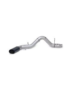 Banks Power Black Tip 5-inch Single Exit Monster Exhaust System Chevrolet | GMC 2500 | 3500 Duramax 6.6L L5P 2017+- BANK-48996-B