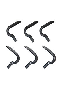 Lund 04-14 Ford F-150 SuperCab (90in) EZ Running Board Mounting Bracket Kit - Brite - 300037