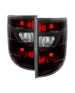 Xtune Honda Ridgeline Pickup 06-08 OEM Style Tail Lights Red Smoked ALT-JH-HRID06-OE-RSM - 9033193