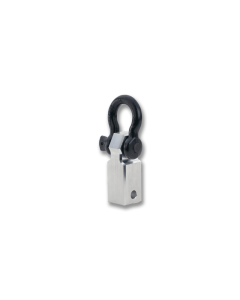 Weigh Safe Towing Recovery - Black Hard Shackle Hitch w/Aluminum Body - WS-HS-B
