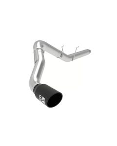 aFe ATLAS 5in Alum Steel DPF-Back Exhaust System w/Black Tip 19-20 Ram Diesel Trucks L6-6.7L (td) - 49-02075-B