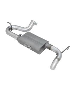 aFe Scorpion Exhaust System Axle Back Aluminized Hi-Tuck 07-17 Jeep Wrangler JK V6 3.6/3.8L - 49-08046