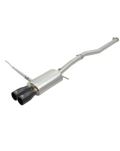 aFe MACHForce XP Exhausts Cat-Back SS-304 14-17 Mini Cooper S Hardtop 2-Door w/ Black Tips - 49-36331-B