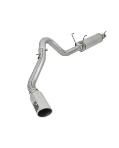 aFe MACHForce XP 2017 Ford SuperDuty F-250/F-350 V8 6.2L CC/LB Cat-Back SS 4in. Exhaust System - 49-43086-P