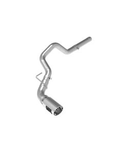 aFe Large Bore-HD 3in 409-SS DPF-Back Exhaust System w/ Polished Tip 14-19 RAM 1500 V6 3.0L (td) - 49-42065-P