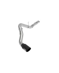 aFe Large-Bore HD 5in 409SS DPF-Back Exhaust System w/Black Tip 19-20 Ram Diesel Trucks L6-6.7L (td) - 49-42078-B