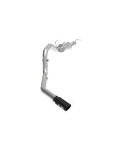 aFe Apollo GT Series 3-1/2in 409 SS Axle-Back Exhaust 17-20 Ford F-250/F-350 6.2/7.3L w/ Black Tips - 49-43116-B