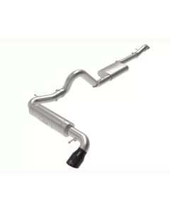 aFe Apollo GT 3in 409 SS Cat-Back Exhaust 2021 Ford Bronco L4-2.3L (t)/V6-2.7L (tt) w/ Black Tip - 49-43136-B