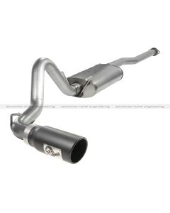 aFe MACHForce XP Exhausts Cat-Back SS-409 EXH CB Toyota Tacoma 05-13 V6-4.0L (Blk Tip) - 49-46001-1B