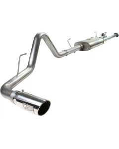 aFe MACHForce XP Exhaust Cat-Back SS-409 07-09 Toyota Tundra V8-5.7L w/ Polished Tip - 49-46006-P