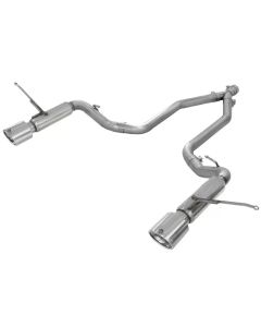 aFe MACHForce XP 14+ Jeep Grand Cherokee V6 3.0L (td) 2.5in DPF-Back 409SS Exhaust w/o Resonators - 49-46235