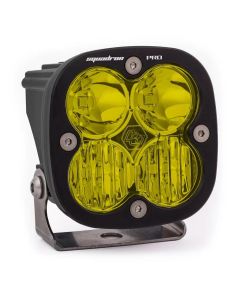 Baja Designs Squadron Pro Driving/Combo Pattern Black LED Light Pod - Amber - 490013