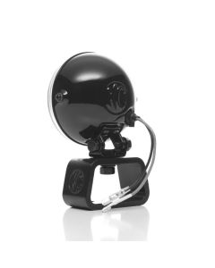 KC HiLiTES Rally 400 4in. Round Halogen Light 55w Spread Beam (Pair Pack System) - Black - 490