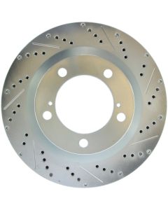 StopTech Select Sport Drilled and Slotted Brake Rotor Front Left Toyota Front Left- STOP-227.44156L