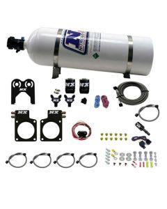 Nitrous Express Nissan GT-R Nitrous Plate Kit (35-300HP) w/15lb Bottle - 20717-15