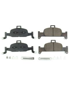 Power Stop 17-18 Audi A4 Front Z17 Evolution Ceramic Brake Pads w/Hardware - 17-1897