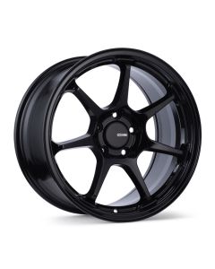 Enkei TS-7 18x8.5 5x114.3 38mm Offset 72.6mm Bore Gloss Black Wheel - 535-885-6538BK