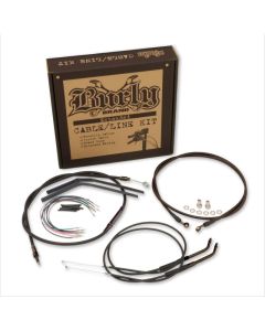 Burly Brand Control Kit 12in T-Bar - Black - B30-1205
