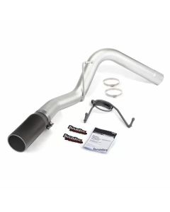 Banks Power 14-15 Dodge Ram 6.7L CCSB Monster Exhaust System - SS Single Exhaust w/ Black Tip - 49775-B