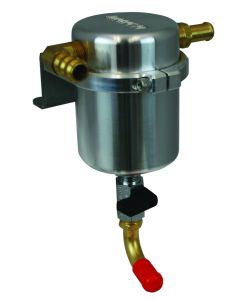 Moroso 10-14 Volkswagen Golf/Jetta 2.0T Air/Oil Separator Catch Can - Large Body - Billet Aluminum - 85519