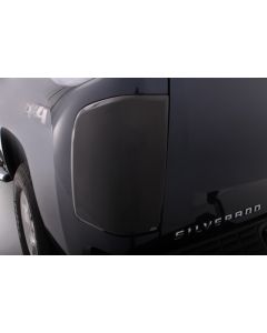 AVS 07-13 Chevy Silverado 1500 Tail Shades Tail Light Covers - Smoke - 33202