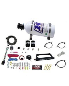 Nitrous Express 07-14 Ford Mustang GT500 Nitrous Plate Kit (50-250HP) w/5lb Bottle - 20949-05