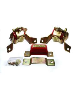Energy Suspension 84-95 Ford Mustang 5.0 (302c.i.) V8 Red Motor & Transmission Mount Set - 4.1124R