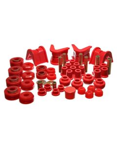 Energy Suspension 73-79 Ford F-150 Pickup 4WD Red Hyper-flex Master Bushing Set - 4.18107R