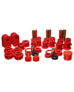 Energy Suspension 92-06 Ford E-250/E-350 Van 2WD Red Hyper-flex Master Bushing Set - 4.18116R