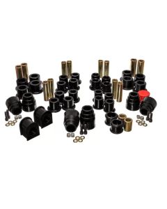 Energy Suspension 00-04 Ford Excursion 4WD Black Hyper-flex Master Bushing Set - 4.18120G
