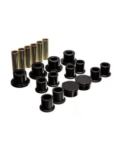 Energy Suspension 98-11 Ford Ranger Black Rear Leaf Spring Bushing Set - 4.2154G