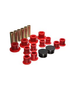 Energy Suspension 98-11 Ford Ranger Red Rear Leaf Spring Bushing Set - 4.2154R