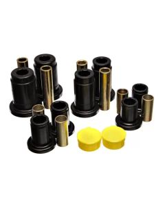 Energy Suspension 92-97 Mercury Gr Marquis / 92-97 Ford Crown Victoria Blk Front End C/A Bushing Set - 4.3150G