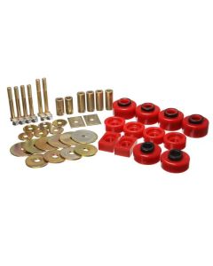 Energy Suspension 97-03 Ford F-100/F-150 2WD/F250 2WD & L-Duty Red Body (Ext Cab ONLY ) Mount Set - 4.4114R