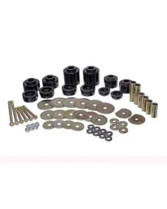 Energy Suspension 1998 Ford F250 Black Body Mount Set - 4.4123G