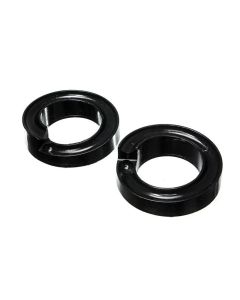 Energy Suspension 2005-07 Ford F-250/F-350 SD 2/4WD Front Coil Spring Isolator Set - Black - 4.6111G