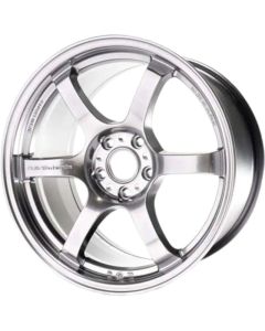 Gram Lights 57DR 17x9.0 +38 5-114.3 Grace Silver Wheel - WGIQ38EQNK