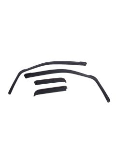 EGR 2019 Chevy 1500 Crew Cab In-Channel Window Visors - Dark Smoke - 571691