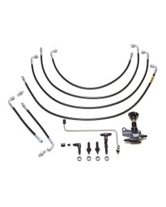 Chase Bays 88-02 Nissan S13/S14/S15 Single Piston Brake Booster Delete In Bay Brake Line Relocation - CB-N-S134BBE